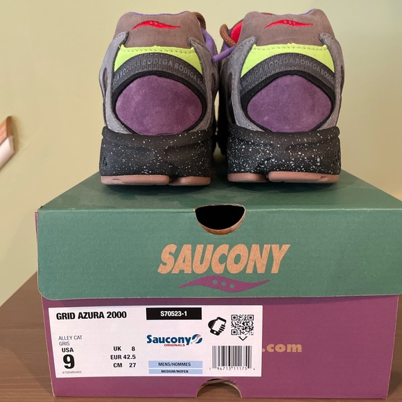 (NEW!) Authentic Saucony Grid Azura 2000 Sneakers (Size 9) - Picture 2 of 7